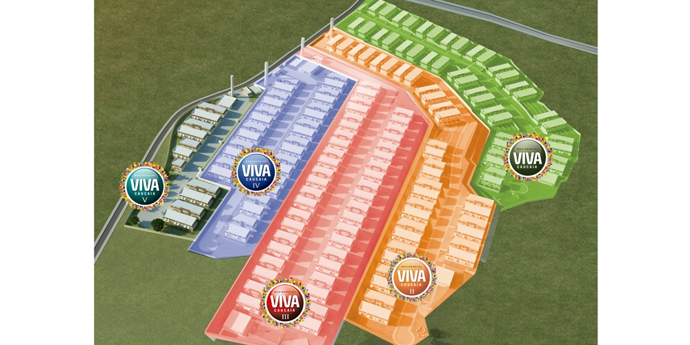 Implantação - Viva Caucaia 5 fases