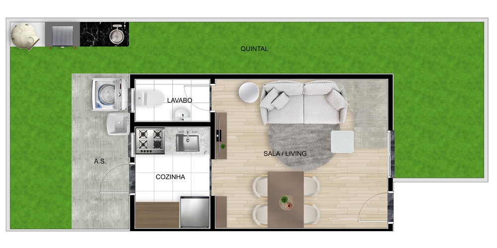 Planta tipo A1 - Inferior