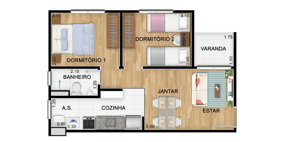 Planta Tipo B