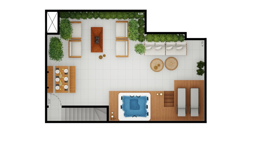 Tipo F - Rooftop (superior)