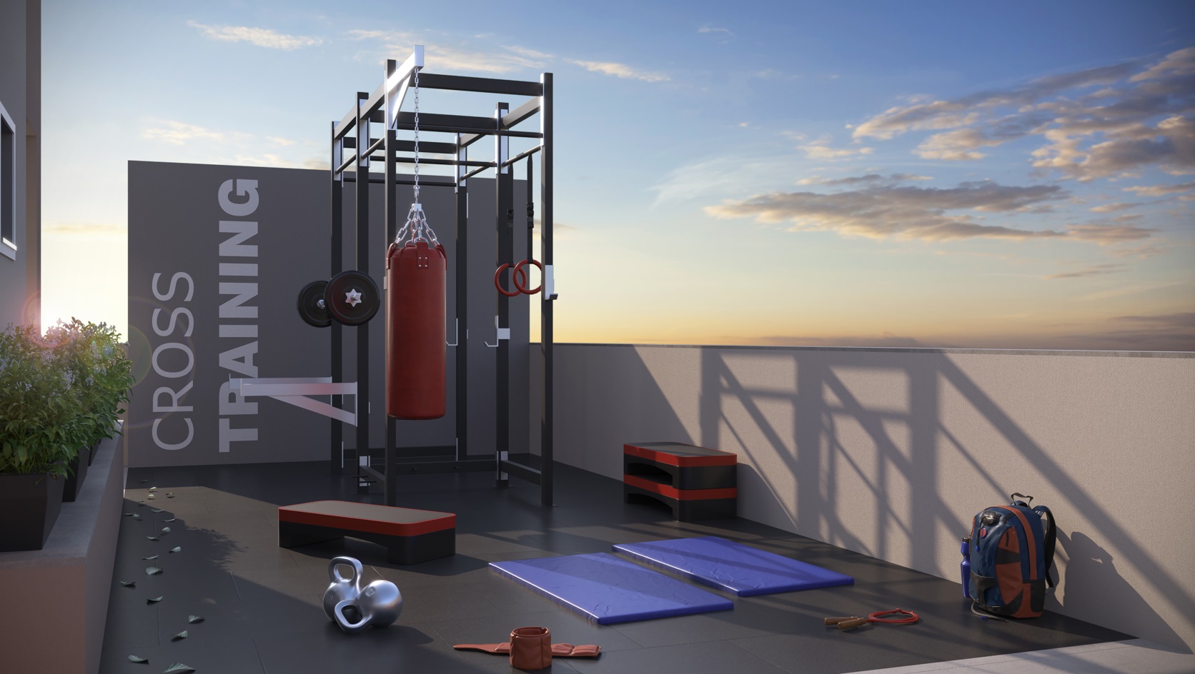 Perspectiva artística do Cross Training