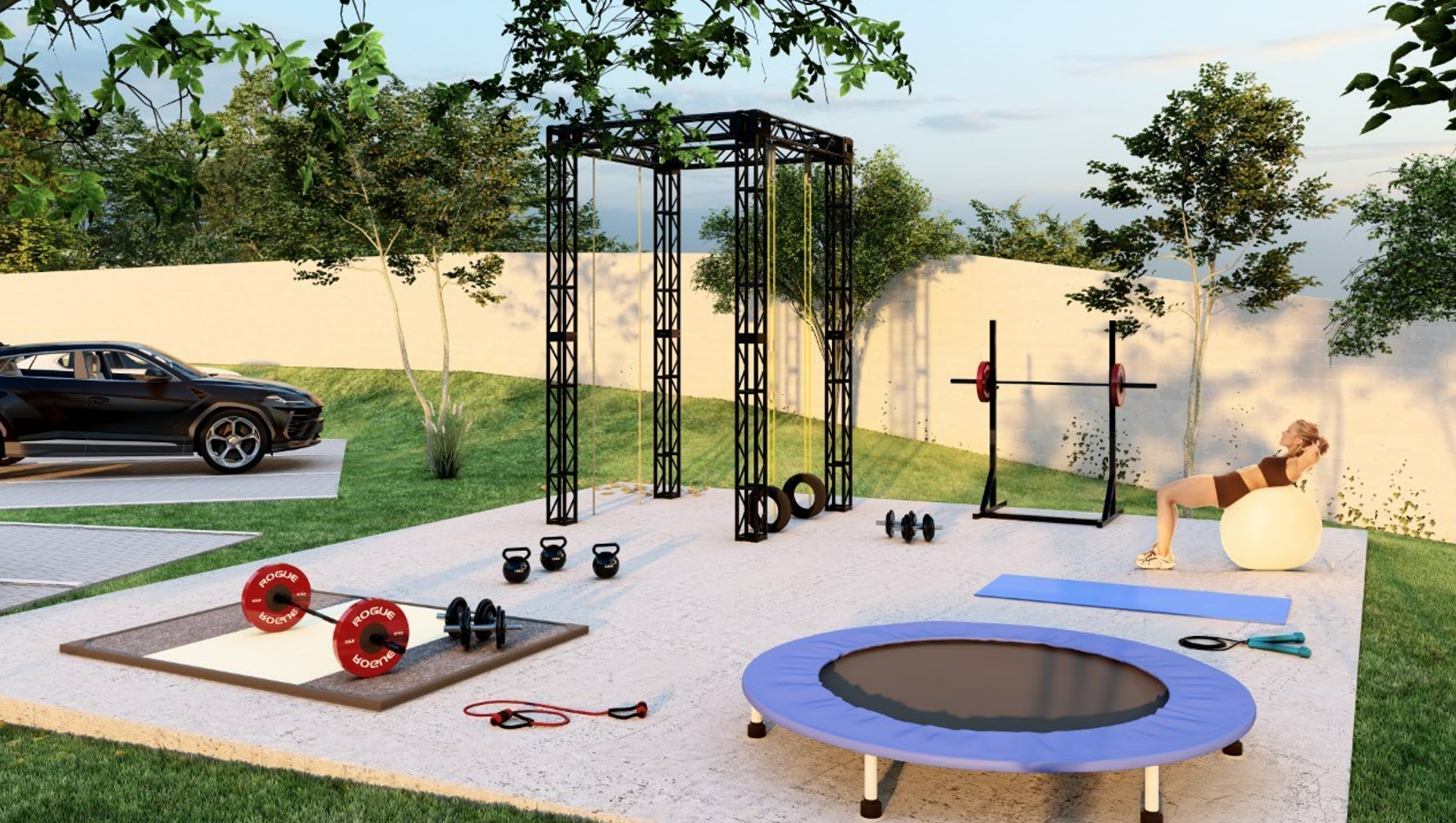 Perspectiva artística do cross training