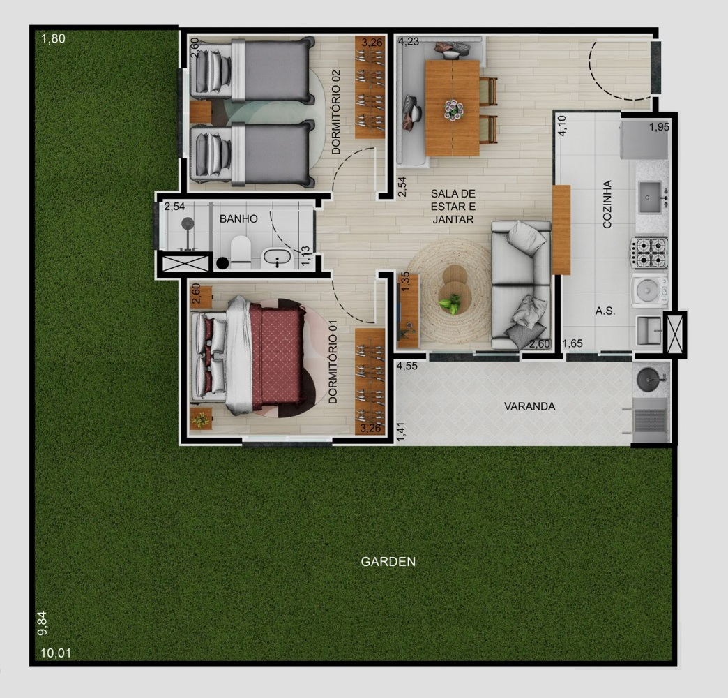 Tipo A c/ garden - final 6